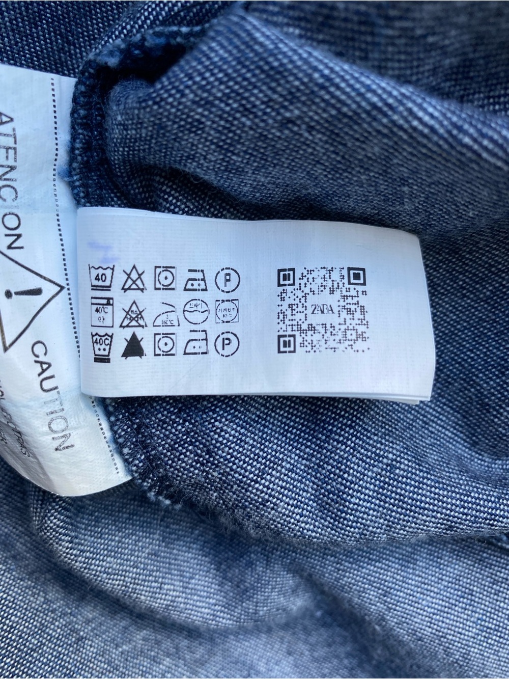 NWT Zara Strapless Dark Wash Denim MIDI Dress | Quiet Luxury Modern Chic  XXL - Picture 12 of 15